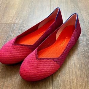 Rothy’s Discontinued Pomegranate The Flat size 8.5